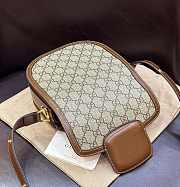 Gucci Mini Horsebit 1955 Shoulder Bag Brown - 2