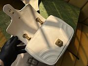 Gucci GG Marmont Mini Shoulder Bag White - 6