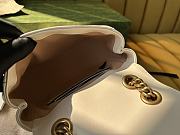 Gucci GG Marmont Mini Shoulder Bag White - 4