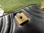 Gucci GG Marmont Mini Shoulder Bag Black - 3