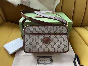 Gucci Mini Bag With Interlocking G Brown