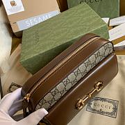 Gucci 1955 Horsebit Shoulder Bag In Brown - 2