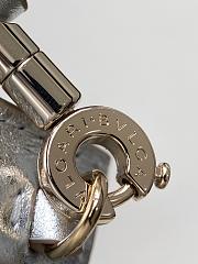 Bvlgari Serpentine mini tote bag in silver - 6