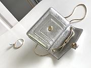 Bvlgari Serpenti Forever Bolso Bandolera In Silver - 6
