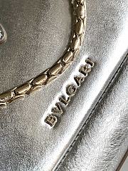 Bvlgari Silver Calf leather Serpenti Baia Shoulder Bag - 3