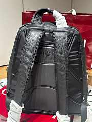 Gucci GG jumbo medium backpack in black GG leather - 4