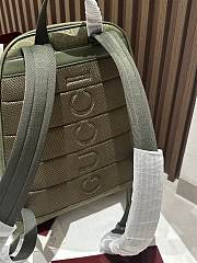 Gucci GG canvas medium backpack in green - 5