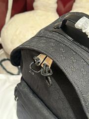 Gucci GG canvas medium backpack in black - 5