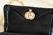 Gucci GG Milano small top handle bag In Black - 2