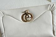 Gucci GG Milano small top handle bag In White - 3