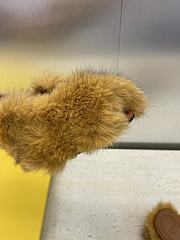 Fendi Open-Toe Lounge Slippers Yellow - 4