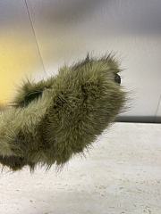 Fendi Open-Toe Lounge Slippers Green - 6