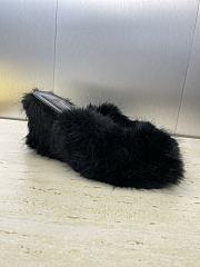 Fendi Open-Toe Lounge Slippers Black - 2