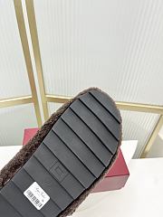 Roger Vivier classic double-diamond-buckle wool slippers 01 - 3