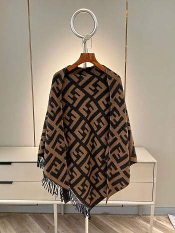 Fendi Scarf In Brown