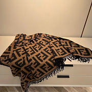 Fendi Scarf In Brown - 4