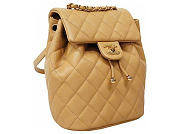 Chanel Urban Spirit backpack Caviar In Beige 23x21x15.5cm - 5