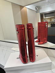 Givenchy Shark Lock Padlock Ankle Boots 09 - 4