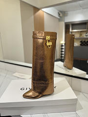 Givenchy Shark Lock Padlock Ankle Boots 08 - 3