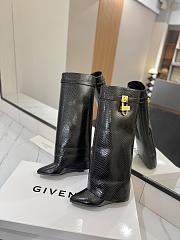 Givenchy Shark Lock Padlock Ankle Boots 06 - 4