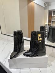 Givenchy Shark Lock Padlock Ankle Boots 03 - 5