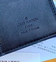 Louis Vuitton Pocket Organizer Taurillon Monogram leather blue - 2