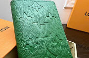 Louis Vuitton Pocket Organizer Taurillon Monogram leather green - 2