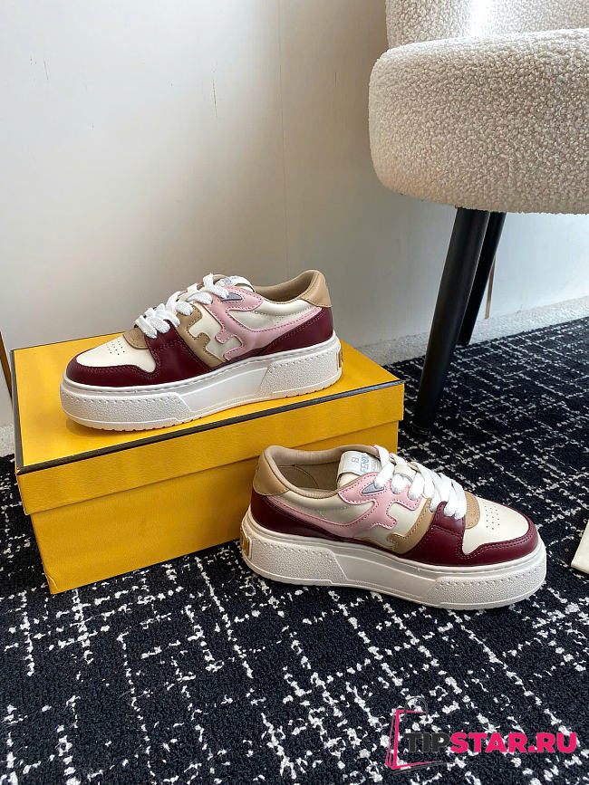 Fendi Match Chinese Valentine’s Day Limited Edition platform low-tops - 1