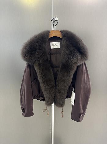Maxmara fall/winter fur and goose down jacket