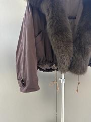 Maxmara fall/winter fur and goose down jacket - 5