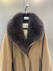 Maxmara fall/winter fur and goose down jacket in brown - 2