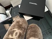 Chanel wool slippers 04 - 4