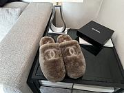 Chanel wool slippers 04 - 3