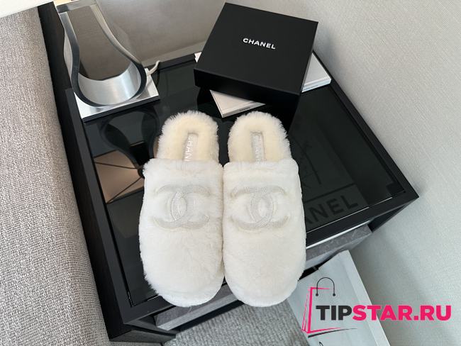 Chanel wool slippers 03 - 1