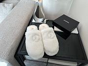 Chanel wool slippers 03 - 2