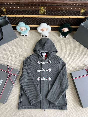 Thom Browne Jacket In Gray