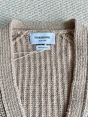 Thom Browne Wool cardigan in beige - 6