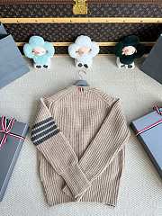 Thom Browne Wool cardigan in beige - 5