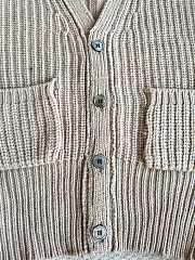 Thom Browne Wool cardigan in beige - 4