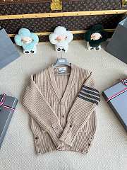 Thom Browne Wool cardigan in beige - 2