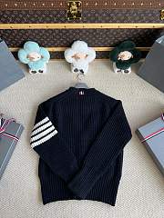 Thom Browne Wool cardigan in black - 4