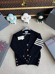 Thom Browne Wool cardigan in black - 2