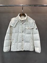 Moncler SERFANTO Down Jacket In White - 1