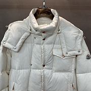 Moncler SERFANTO Down Jacket In White - 4