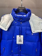 Moncler SERFANTO Down Jacket In Iridescent Blue - 6