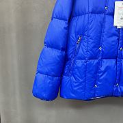 Moncler SERFANTO Down Jacket In Iridescent Blue - 4
