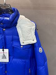 Moncler SERFANTO Down Jacket In Iridescent Blue - 2