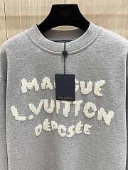 Louis Vuitton new wool yarn embroidered sweatshirt - 5