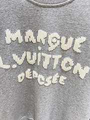 Louis Vuitton new wool yarn embroidered sweatshirt - 4