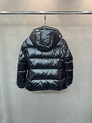 Moncler Glareins Slim Waist Cable Knit Women's Down Jacket Black - 6